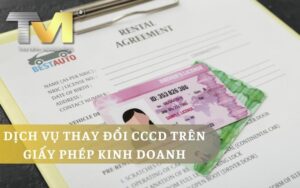 Dịch vụ thay đổi CCCD trên giấy phép kinh doanh