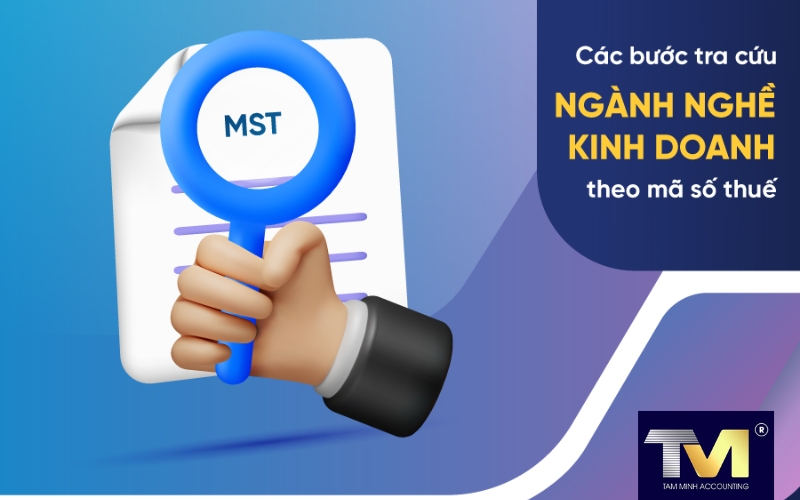 Cách tra cứu nhanh ngành nghề kinh doanh theo mst