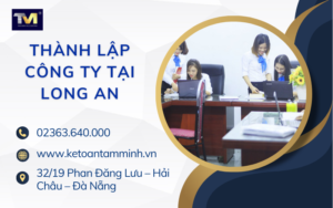 Thành lập công ty tại Long An