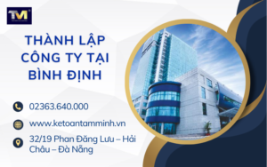 thành lập công ty tại Bình Định