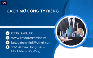 Cách mở công ty riêng