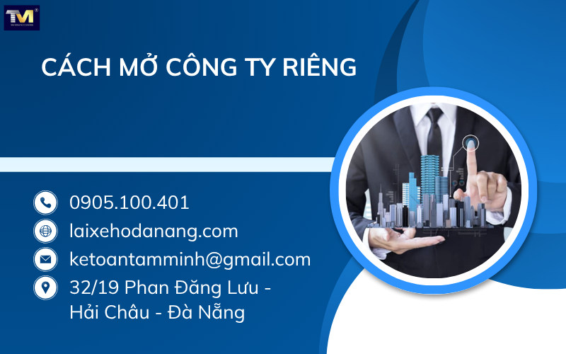 Cách mở công ty riêng