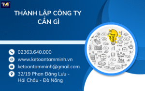Thành lập công ty cần gì