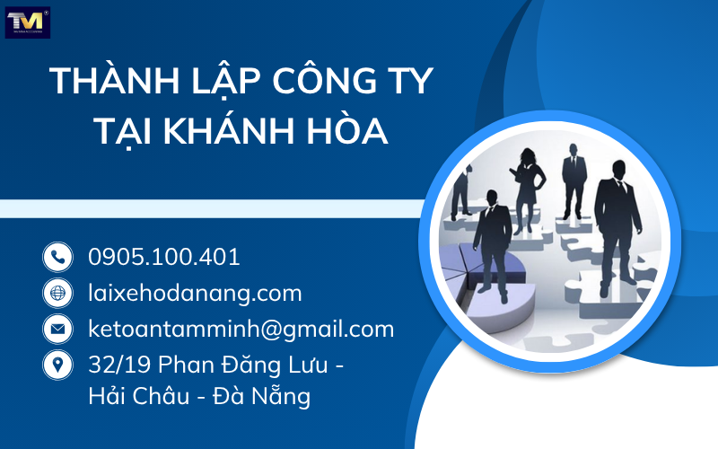 Thành lập công ty tại Khánh Hòa