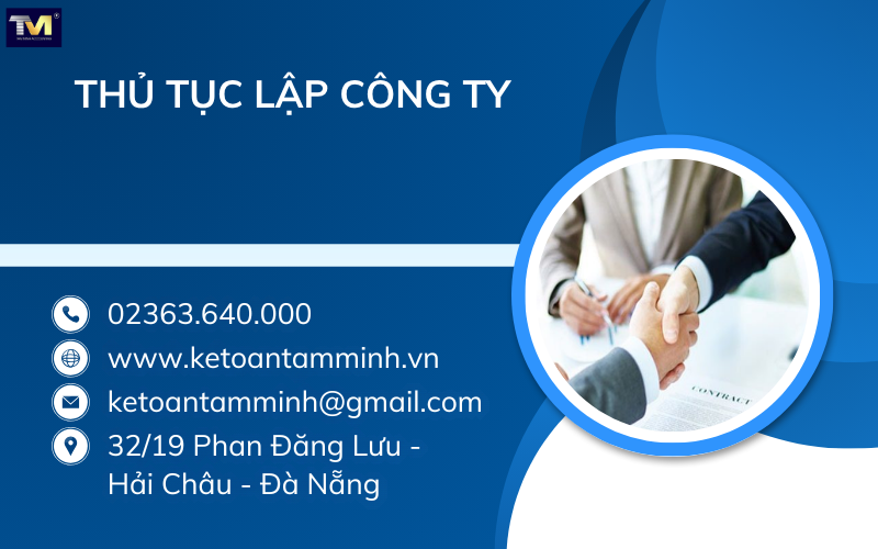 thủ tục lập công ty