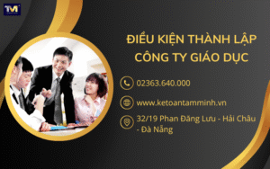 Điều kiện thành lập công ty giáo dục