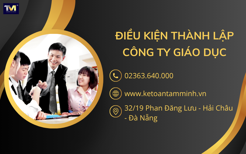 Điều kiện thành lập công ty giáo dục