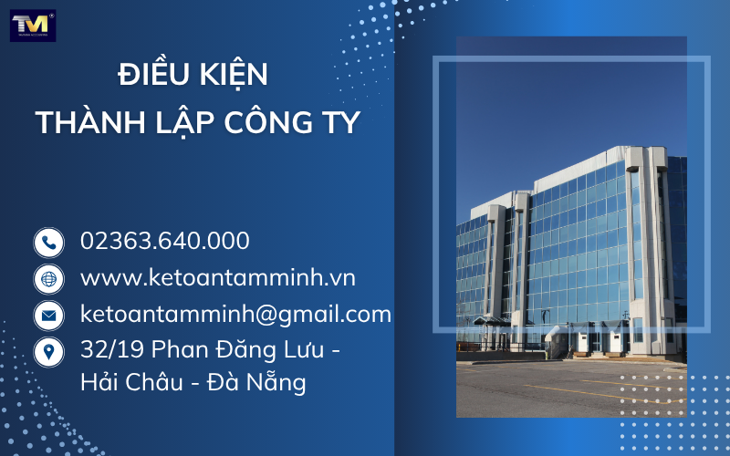 Điều kiện thành lập công ty