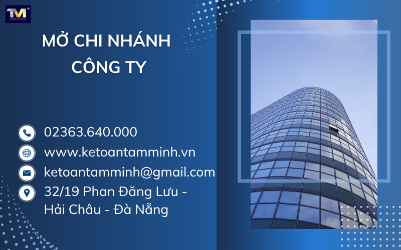 Mở chi nhánh công ty