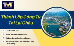 Thành Lập Công Ty tại Lai Châu