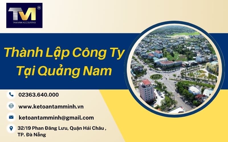 Thành Lập Công Ty tại Quảng Nam