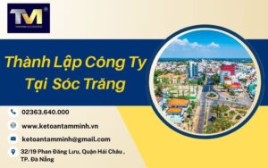 Thành Lập Công Ty tại Sóc Trăng