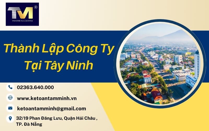 Thành Lập Công Ty tại Tây Ninh