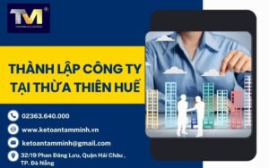 Thành Lập Công Ty tại Thừa Thiên Huế