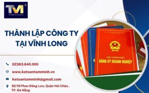 Thành Lập Công Ty tại Vĩnh Long