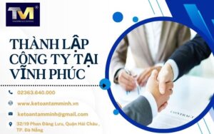 Thành Lập Công Ty tại Vĩnh Phúc