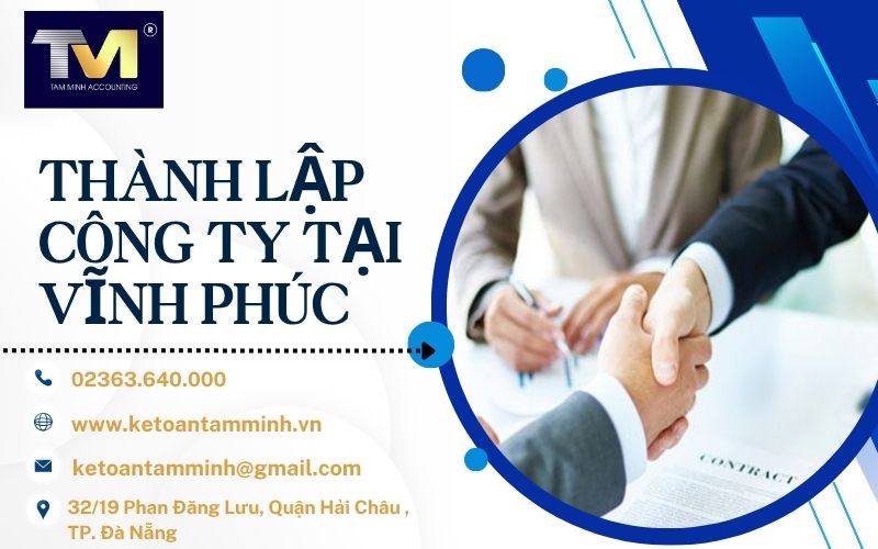 Thành Lập Công Ty tại Vĩnh Phúc
