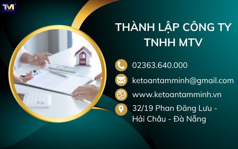 Thành lập công ty TNHH MTV