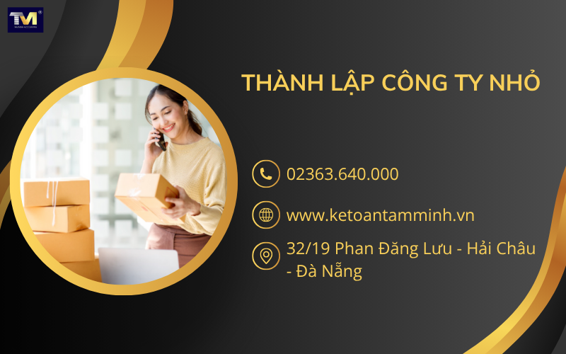 Thành lập công ty nhỏ