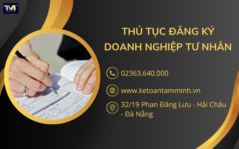 Thủ tục đăng ký doanh nghiệp tư nhân