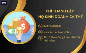 phí thành lập hộ kinh doanh cá thể