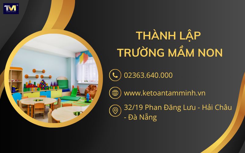 thành lập trường mầm non