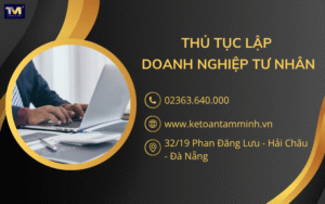 thủ tục lập doanh nghiệp tư nhân