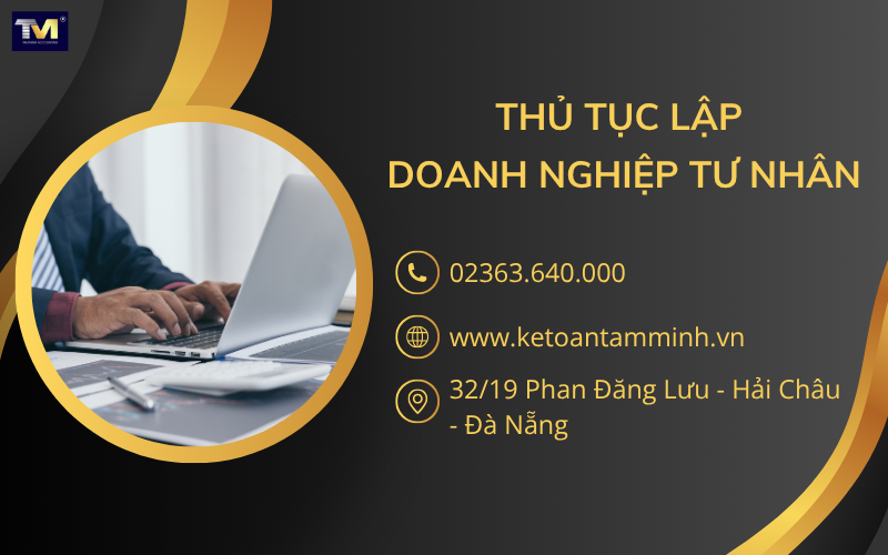 thủ tục lập doanh nghiệp tư nhân