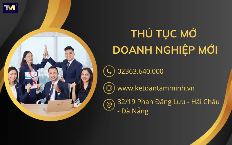 thủ tục mở doanh nghiệp mới