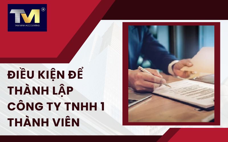 điều kiện để thành lập công ty tnhh 1 thành viên (1)