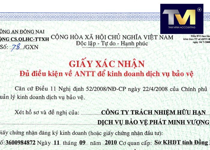 thủ tục thành lập công ty bảo vệ (4)