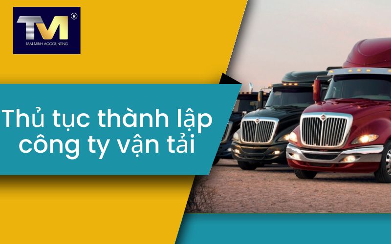 thủ tục thành lập công ty vận tải