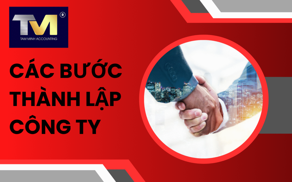 các bước thành lập công ty