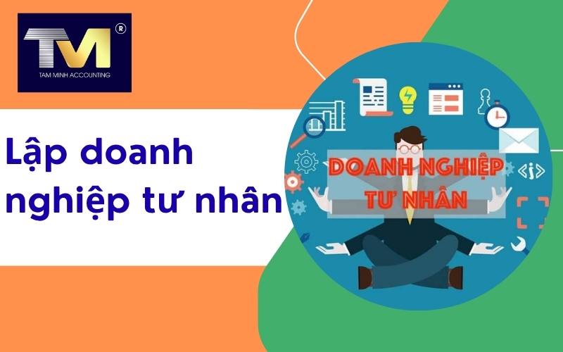 lập doanh nghiệp tư nhân