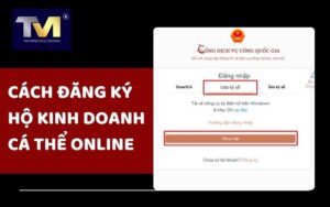 cách đăng ký hộ kinh doanh cá thể online