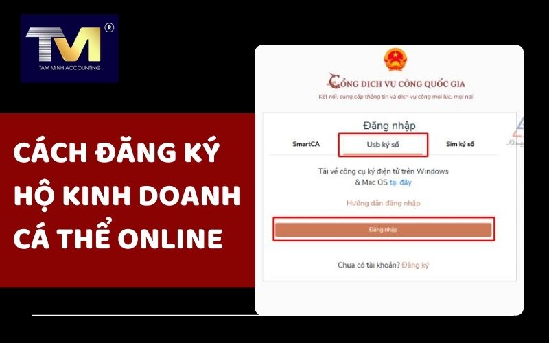 cách đăng ký hộ kinh doanh cá thể online