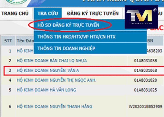 đăng ký thành lập hộ kinh doanh trực tuyến (2)