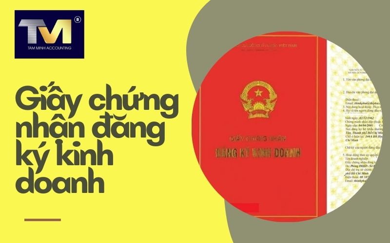 giấy chứng nhận đăng ký kinh doanh