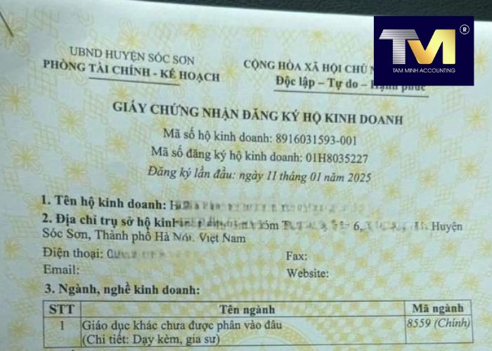 giấy đăng ký hộ kinh doanh mới nhất (2)