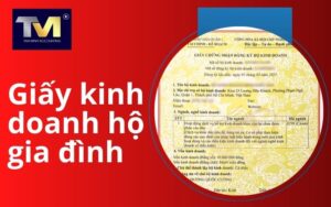 giấy kinh doanh hộ gia đình