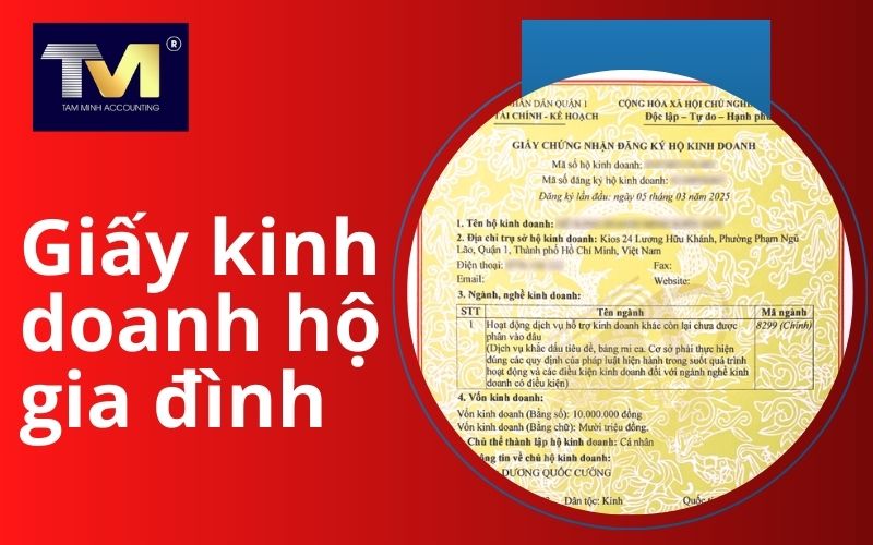 giấy kinh doanh hộ gia đình