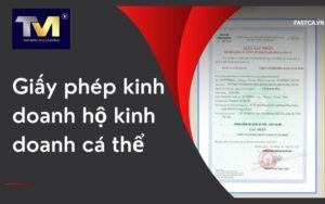 giấy phép kinh doanh hộ kinh doanh cá thể