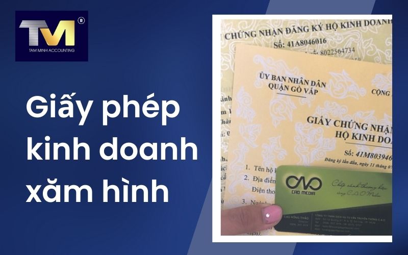giấy phép kinh doanh xăm hình