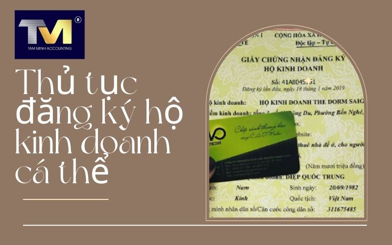 thủ tục đăng ký hộ kinh doanh cá thể