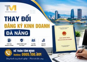 thay đổi đăng ký kinh doanh Đà Nẵng