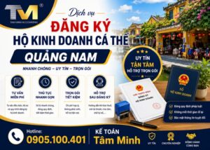 đăng ký hộ kinh doanh cá thể quảng nam