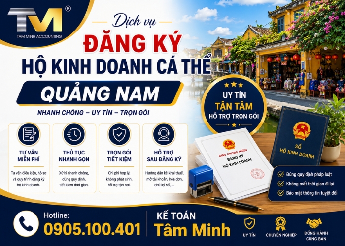 đăng ký hộ kinh doanh cá thể quảng nam