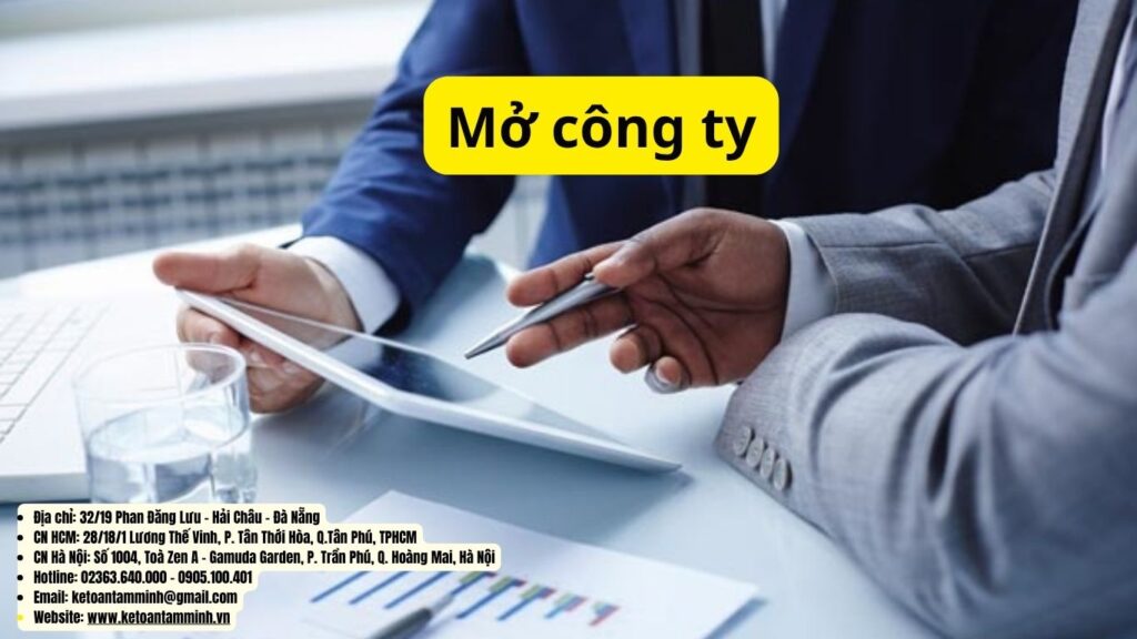 mở công ty