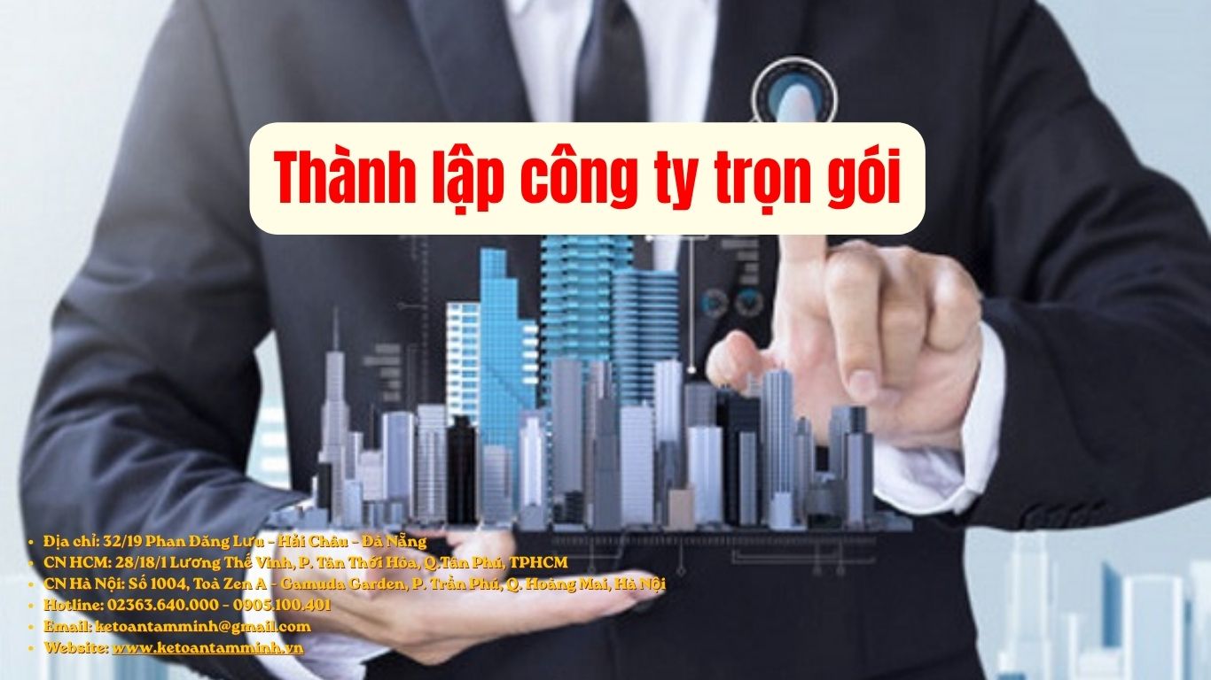 thành lập công ty trọn gói