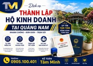 thành lập hộ kinh doanh Quảng Nam